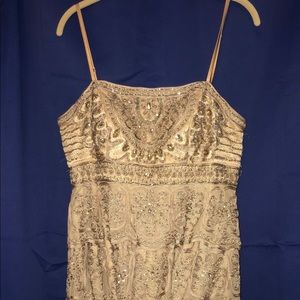 Sue Wong Nocturne beaded lace flapper dress